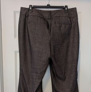 Apt 9 Brown/Black Slacks. Size 14